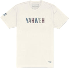 Yahweh T-Shirt (Bone & Multi-Grain) - Kingdom & Will